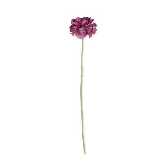 ARTIFICIAL CARNATION PURPLE - *Pre-order* Shipping February 2025